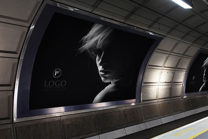 logo prestige affiche métro
